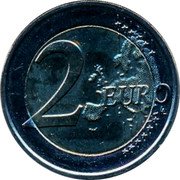 Luxembourg 2 Euro 40th Anniversary - Wedding of Henri and Maria Teresa 2021 2 EURO coin reverse Luxembourg 2 Euro 40th Anniversary - Wedding of Henri and Maria Teresa 2021 2 EURO coin reverse