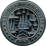 Netherlands 2 Euro Sail Den Helder - Frigate / Storm Birds 1997 SAIL DEN HELDER 1997 coin obverse