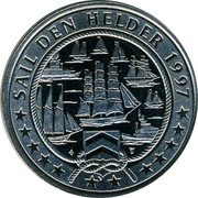 Netherlands 2 Euro Sail Den Helder - Inland Navigation 1997 SAIL DER HELDER 1997 coin obverse