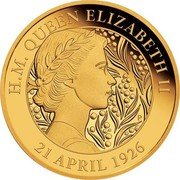 Australia 200 Dollars - Elizabeth II - Her Majesty's 95th Birthday 2021 P Proof H.M. QUEEN ELIZABETH II P 21 APRIL 1926 coin reverse Australia 200 Dollars - Elizabeth II - Her Majesty's 95th Birthday 2021 P Proof H.M. QUEEN ELIZABETH II P 21 APRIL 1926 coin reverse
