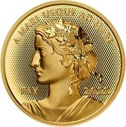 Canada 200 Dollars (Peace Dollar) PAX 2022 ST A MARI USQUE AD MARE coin reverse