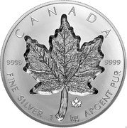 Canada 250 Dollars (Maple Leaf) 9999 9999 FINE SILVER ARGENT PUR CANADA 1 KG coin reverse Canada 250 Dollars (Maple Leaf) 9999 9999 FINE SILVER ARGENT PUR CANADA 1 KG coin reverse
