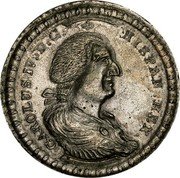 USA 4 Reales Carlos IV 1789  CAROLUS IV. D. G. HISPAN. REX. coin obverse USA 4 Reales Carlos IV 1789  CAROLUS IV. D. G. HISPAN. REX. coin obverse