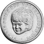 Netherlands 5 Cents Prince Floris ND(1980) X# 308 FLORIS PRINS DER NEDERLANDEN 1975 coin obverse Netherlands 5 Cents Prince Floris ND(1980) X# 308 FLORIS PRINS DER NEDERLANDEN 1975 coin obverse