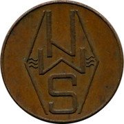 Netherlands 5 cents (S M N) S M N coin reverse