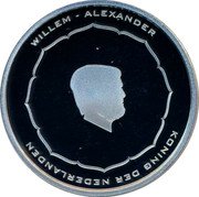 Netherlands 5 euro (Anton Geesink) 5 EURO 2021 ANTON GEESINK coin obverse