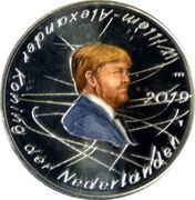 Netherlands 5 Euro Jaap Eden 2019 WILLEM- ALEXANDER KONING DER NEDERLANDEN 2019 coin obverse Netherlands 5 Euro Jaap Eden 2019 WILLEM- ALEXANDER KONING DER NEDERLANDEN 2019 coin obverse