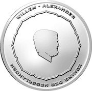Netherlands 5 Euro (Willem-Alexander Anton Geesink) WILLEM - ALEXANDER KONING DER NEDERLANDEN coin obverse Netherlands 5 Euro (Willem-Alexander Anton Geesink) WILLEM - ALEXANDER KONING DER NEDERLANDEN coin obverse