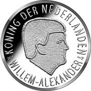 Netherlands 5 Euro (Willem-Alexander Market Garden) KONING DER NEDERLANDEN WILLEM-ALEXANDER 2019 coin obverse Netherlands 5 Euro (Willem-Alexander Market Garden) KONING DER NEDERLANDEN WILLEM-ALEXANDER 2019 coin obverse