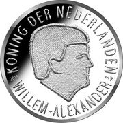 Netherlands 5 Euro (Willem-Alexander Market Garden) KONING DER NEDERLANDEN WILLEM-ALEXANDER 2019 coin obverse Netherlands 5 Euro (Willem-Alexander Market Garden) KONING DER NEDERLANDEN WILLEM-ALEXANDER 2019 coin obverse