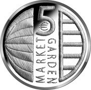 Netherlands 5 Euro (Willem-Alexander Market Garden) MARKET GARDEN 5 € coin reverse Netherlands 5 Euro (Willem-Alexander Market Garden) MARKET GARDEN 5 € coin reverse