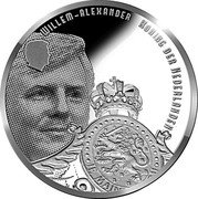 Netherlands 5 Euro Willem-Alexander Stelling van Amsterdam ND (2017)  WILLEM-ALEXANDER KONING DER NEDERLANDEN coin obverse