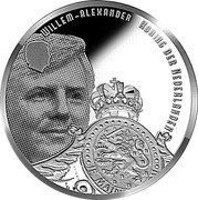 Netherlands 5 Euro Willem-Alexander Stelling van Amsterdam 2017  WILLEM-ALEXANDER KONING DER NEDERLANDEN coin obverse