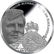 Netherlands 5 Euro Willem-Alexander Wadden Sea.Germany 2016  Proof WILLEM-ALEXANDER KONING DER NEDERLANDEN JE MAIN coin obverse Netherlands 5 Euro Willem-Alexander Wadden Sea.Germany 2016  Proof WILLEM-ALEXANDER KONING DER NEDERLANDEN JE MAIN coin obverse
