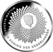 Netherlands 5 Euro (Willem-Alexander Wageningen) WILLEM-ALEXANDER KONING DER NEDERLANDEN coin obverse Netherlands 5 Euro (Willem-Alexander Wageningen) WILLEM-ALEXANDER KONING DER NEDERLANDEN coin obverse