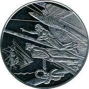 Netherlands 5 Fl (Sail Amsterdam 2000. Figurehead)  coin obverse