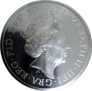 UK 5 Pounds (The Four Nations) ELIZABETH II DEI GRA REG FID DEF 2022 J.C coin obverse UK 5 Pounds (The Four Nations) ELIZABETH II DEI GRA REG FID DEF 2022 J.C coin obverse