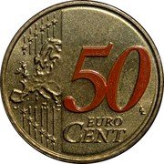 Netherlands 50 Euro Cent Willem-Alexander 2nd map.Birthday of Willem-Alexander 2017  50 LL EURO CENT coin reverse Netherlands 50 Euro Cent Willem-Alexander 2nd map.Birthday of Willem-Alexander 2017  50 LL EURO CENT coin reverse