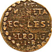 Netherlands ½ Duit (Moneta Eccles) .1.6. MONETA ECCLES: ELBORG .1.S. coin reverse Netherlands ½ Duit (Moneta Eccles) .1.6. MONETA ECCLES: ELBORG .1.S. coin reverse