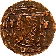 Netherlands Duit ND (1628-1632) Decimal Coinage SANCTI STEPHANI INSULA coin obverse Netherlands Duit ND (1628-1632) Decimal Coinage SANCTI STEPHANI INSULA coin obverse