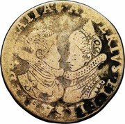 Netherlands ½ Gulden (Albert & Isabella) ALBERTVS ET ELISABET DEI GRATIA coin obverse Netherlands ½ Gulden (Albert & Isabella) ALBERTVS ET ELISABET DEI GRATIA coin obverse