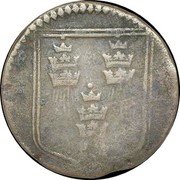 UK Halfpenny York / Mathew Hotham ND (1648-1672)   coin reverse UK Halfpenny York / Mathew Hotham ND (1648-1672)   coin reverse