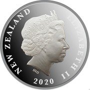 New Zealand One Dollar (Tokyo 2020 Olympic Games) IRB 2020 ELIZABETH II NEW ZEALAND coin obverse New Zealand One Dollar (Tokyo 2020 Olympic Games) IRB 2020 ELIZABETH II NEW ZEALAND coin obverse