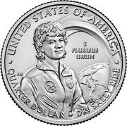 USA Quarter Dollar (Dr. Sally Ride) UNITED STATES OF AMERICA E PLURIBUS UNUM SALLY EH PH QUARTER DOLLAR DR. SALLY RIDE coin reverse USA Quarter Dollar (Dr. Sally Ride) UNITED STATES OF AMERICA E PLURIBUS UNUM SALLY EH PH QUARTER DOLLAR DR. SALLY RIDE coin reverse