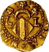 Spain 1/2 Escudo (Carlos II) L L coin reverse Spain 1/2 Escudo (Carlos II) L L coin reverse