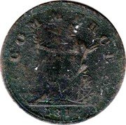 UK 1/2 Penny (Commerce) COMMERCE 1814 coin reverse UK 1/2 Penny (Commerce) COMMERCE 1814 coin reverse