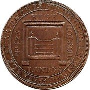 UK 1/2 Penny Louis XVI & M. Antoinette ND (1795)  NO 123 HIGH HOLBORN LONDON PAYABLE AT SKIDMORES FURNISHING REPOSITORY coin reverse UK 1/2 Penny Louis XVI & M. Antoinette ND (1795)  NO 123 HIGH HOLBORN LONDON PAYABLE AT SKIDMORES FURNISHING REPOSITORY coin reverse