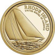 USA 1 Dollar (American Innovation - Rhode Island) RHODE ISLAND UNITED STATES OF AMERICA DF PH coin reverse USA 1 Dollar (American Innovation - Rhode Island) RHODE ISLAND UNITED STATES OF AMERICA DF PH coin reverse