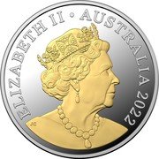 Australia 1 Dollar (Elizabeth II- Centenary of the Country Women's Association) ELIZABETH II AUSTRALIA 2022 coin obverse