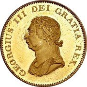 UK 1 Dollar George III Pattern ND (1804)  GEORGIUS III DEI GRATIA REX. coin obverse