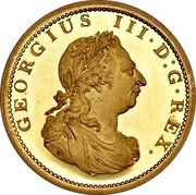 UK 1 Dollar George III Pattern ND (1804)  GEORGIUS III D G REX. coin reverse