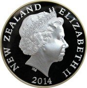New Zealand 1 Dollar The Battle of the Five Armies 2014  Proof NEW ZEALAND ELIZABETH II IRB 2014 coin obverse New Zealand 1 Dollar The Battle of the Five Armies 2014  Proof NEW ZEALAND ELIZABETH II IRB 2014 coin obverse