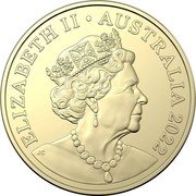Australia 1 Dollar (The Great Aussie Coin Hunt 3 - Letter B) ELIZABETH II AUSTRALIA 2022 1 DOLLAR JC coin obverse