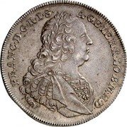 Belgium 1 Ducaton (Franz I Pattern) FRANC D G R I S A FE IER R LO B M H D coin obverse Belgium 1 Ducaton (Franz I Pattern) FRANC D G R I S A FE IER R LO B M H D coin obverse