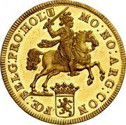 Netherlands 1 Ducaton Silver rider Pattern 1721  KM# Pn33 MO NO ARG CONFOE BELG PRO HOL coin obverse Netherlands 1 Ducaton Silver rider Pattern 1721  KM# Pn33 MO NO ARG CONFOE BELG PRO HOL coin obverse