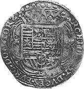 Netherlands 1 Patard (Albert and Elizabeth) ARCHID AVST DVC BVRG DOM TOR Z coin reverse Netherlands 1 Patard (Albert and Elizabeth) ARCHID AVST DVC BVRG DOM TOR Z coin reverse