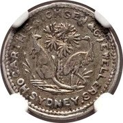 Australia 1 Penny (Hogarth & Erichsen & Co) HOGARTH ERICHENSEN & CO JEWELLERS SYDNEY coin obverse Australia 1 Penny (Hogarth & Erichsen & Co) HOGARTH ERICHENSEN & CO JEWELLERS SYDNEY coin obverse