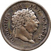 UK 1 Sovereign (George III Pattern) GEORGIUS III DEI GRATIA coin obverse UK 1 Sovereign (George III Pattern) GEORGIUS III DEI GRATIA coin obverse