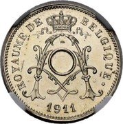 Belgium 10 Centimes (Albert I French text - Pattern Strike) KM# Pn166 ROYAUME DE BELGIQUE 1911 coin obverse Belgium 10 Centimes (Albert I French text - Pattern Strike) KM# Pn166 ROYAUME DE BELGIQUE 1911 coin obverse