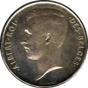 Belgium 10 Francs (Albert I Essai) ALBERT ROI DES BELGES G.DEVREESE coin obverse Belgium 10 Francs (Albert I Essai) ALBERT ROI DES BELGES G.DEVREESE coin obverse
