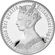 UK 1000 Pounds Elizabeth II Gothic Crown Portrait 2021  Proof VICTORIA DEI GRATIA BRITANNIAR REG F D W.W. coin reverse UK 1000 Pounds Elizabeth II Gothic Crown Portrait 2021  Proof VICTORIA DEI GRATIA BRITANNIAR REG F D W.W. coin reverse