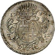 Malta 12 Tari (Ramon Despuig) 17 37 T 12 coin reverse Malta 12 Tari (Ramon Despuig) 17 37 T 12 coin reverse