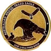 Australia 15 Dollars Wedge - Tailed Eagle 2018 AUSTRALIAN WEDGE-TAILED EAGLE 2018 1/10OZ 9999 GOLD coin reverse Australia 15 Dollars Wedge - Tailed Eagle 2018 AUSTRALIAN WEDGE-TAILED EAGLE 2018 1/10OZ 9999 GOLD coin reverse