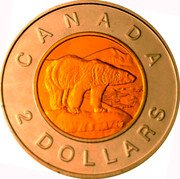 Canada 2 Dollars (Elizabeth II 4th portrait) KM# 496a CANADA 2 DOLLARS coin reverse Canada 2 Dollars (Elizabeth II 4th portrait) KM# 496a CANADA 2 DOLLARS coin reverse