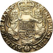 Netherlands 2 Ducaton Charles II 1668 ARCHID AVST DVX BVRG CO FLAN Z C coin reverse Netherlands 2 Ducaton Charles II 1668 ARCHID AVST DVX BVRG CO FLAN Z C coin reverse