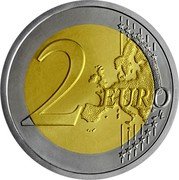Greece 2 Euro (2 Euro coin Greece) 2 EURO L L coin reverse Greece 2 Euro (2 Euro coin Greece) 2 EURO L L coin reverse